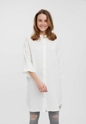 OVERSIZE - Abito a camicia - snow white