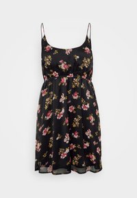 VMSMILLA SINGLET SHORT DRESS  - Vestido informal - black