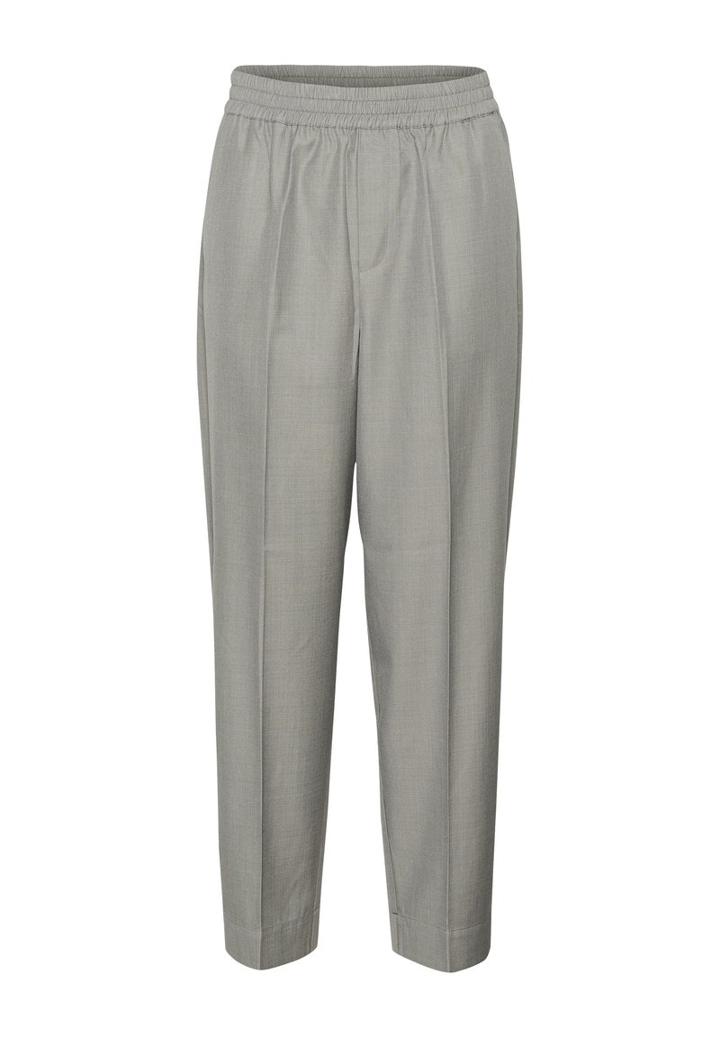 Saint Tropez Broek lichtgrijs gemêleerd