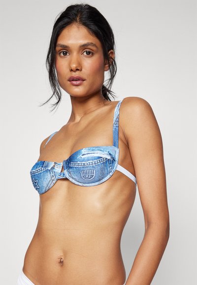 CHIARA FERRAGNI SPRING BREAK - Bikini pezzo sopra - fantasy print blue