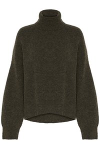 ALPHA ROLLNECK - Maglione - olive melange