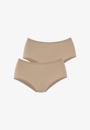 LASCANA, LASCANA TAILLENSLIP 2 PACK - Slip - beige x
