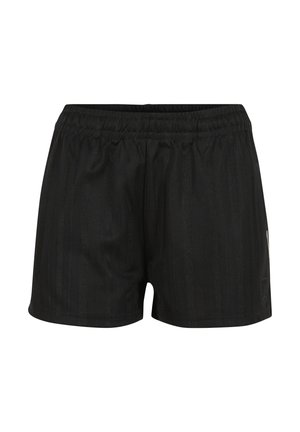 Karl Kani, OG SHADOW STRIPE MINI SHORTS - Pantaloni de trening - black offwhite