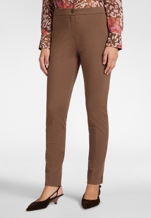 SLIM IN PUNTO MILANO - Pantaloni - marrone