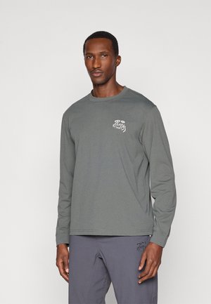 REAL LS SPORTS TEE LIGHT FABRIC - Μπλούζα με μακριά μανίκια - green