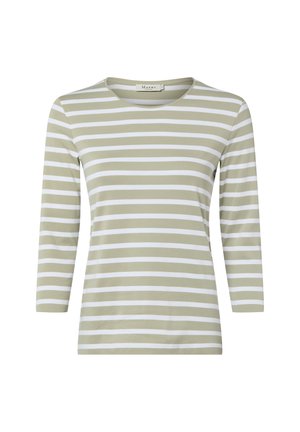 Langarmshirt - schilf weiß