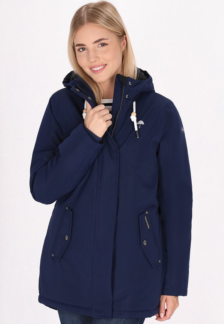 Schmuddelwedda Parka donkerblauw
