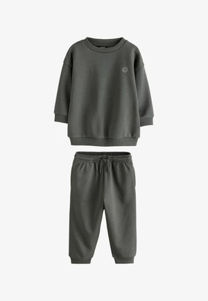 Next, REGULAR FIT - PRICE STARTER CREW JOGGERS SET . - Træningssæt - charcoal grey