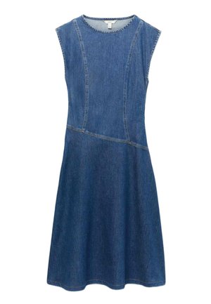 Marks & Spencer, DENIM WAISTED MIDI. - Denimkjoler - denim