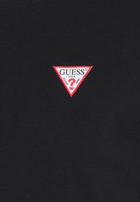 Guess MINI TRIANGLE  - Paprasti marškinėliai - jet black