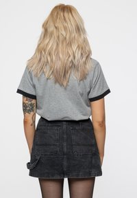 Paradiso Clothing CIRCLE BAND LOGO RINGER - Print T-shirt - grey