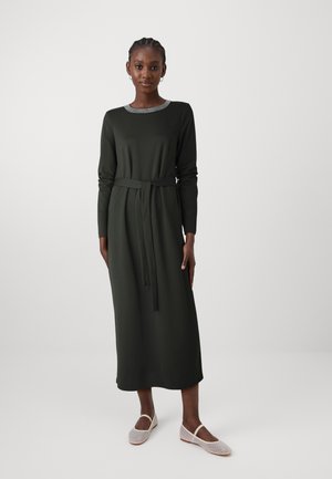 VILA VILIS STONE ONECK ANKELI DRESS - Koktailové šaty/večierkové šaty - black