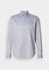 SLIM SHIRT - Pluus - steel grey