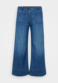TENACE - Wide leg - blu notte