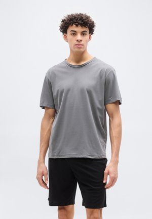 JACEVEREST TEE AND SHORTS  - Σετ πιτζάμας - grape leaf/black