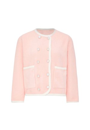 usha, Cardigan - rosa weiss