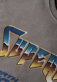 Superdry & Co 70S ROCK GRAPHIC BAND - T-shirts print - dark grey