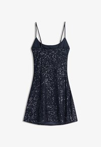 Bershka SEQUINNED  - Koktejlové šaty / šaty na párty - dark blue