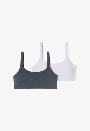 2-PACK FRESH VIBE - Brassière - weiss graphit