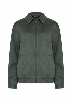 Long Tall Sally, TALL JACKETS - Faux leather jacket - grey