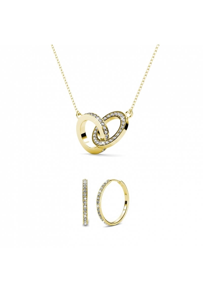 MYC Paris PARURES CHIC CIRCLE TWIN SET - Orecchini - doré cristal