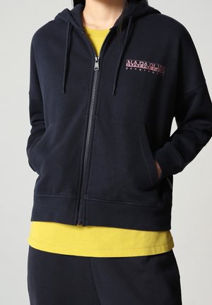 Sweater met rits - dark blue