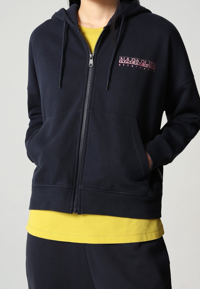 Napapijri Felpa con zip - dark blue