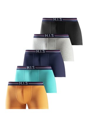 5 PACK - Boxer Briefs - orange mint navy grau-meliert schwarz