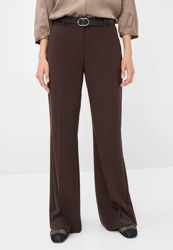 STYLE MAINE - Stoffhose - dark chocolate