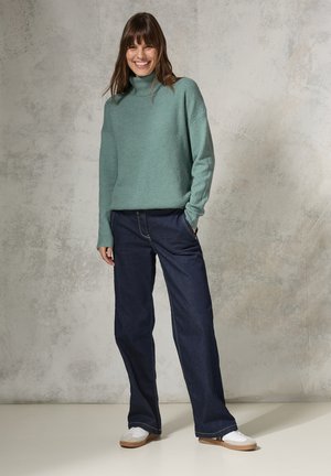 Cecil MIT ROLLKRAGEN - Jumper - grün