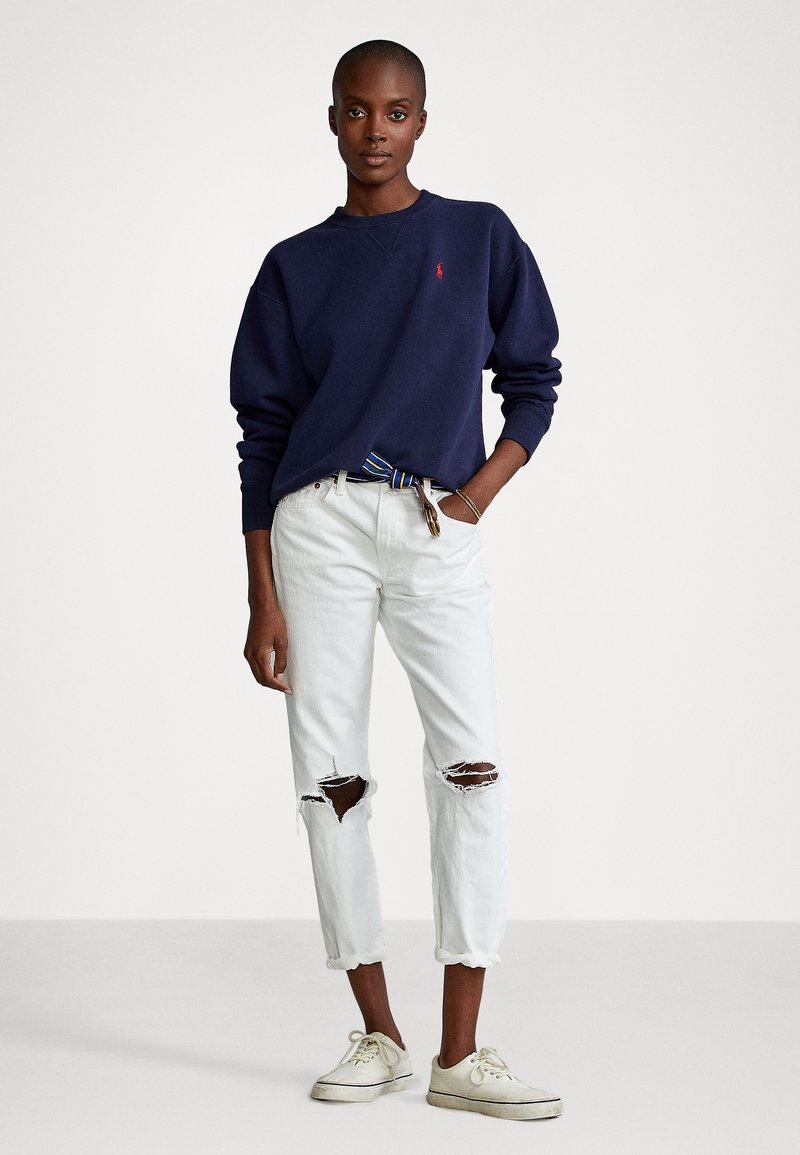 Polo Ralph Lauren LONG SLEEVE - Sweatshirt - cruise navy/dark blue -  Zalando.co.uk