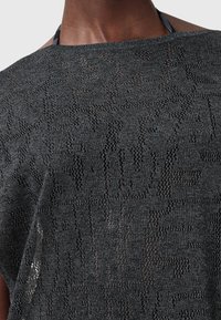 AllSaints KAITO - Stickad klänning - carbon grey