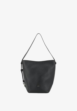 Abro, ABRO BEUTEL COSMO - Handbag - black gold-coloured