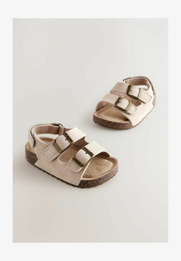 WIDE FIT (G) FIT – DOUBLE BUCKLE CUSHIONED FOOTBED – Lauflernschuh – neutral