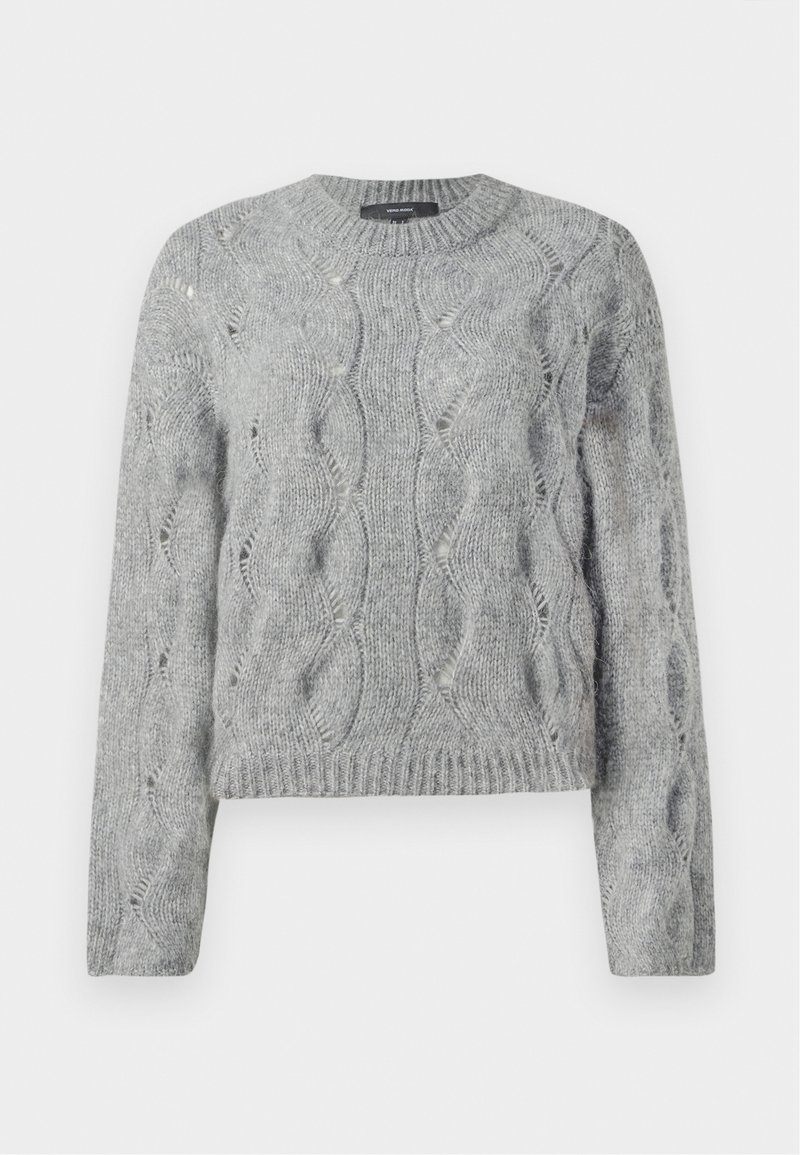 Vero Moda Trui grijs gemêleerd Vero Moda Trui grijs gemêleerd