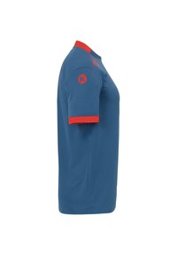 Kempa PLAYER - T-shirt print - ice grau fluo rot