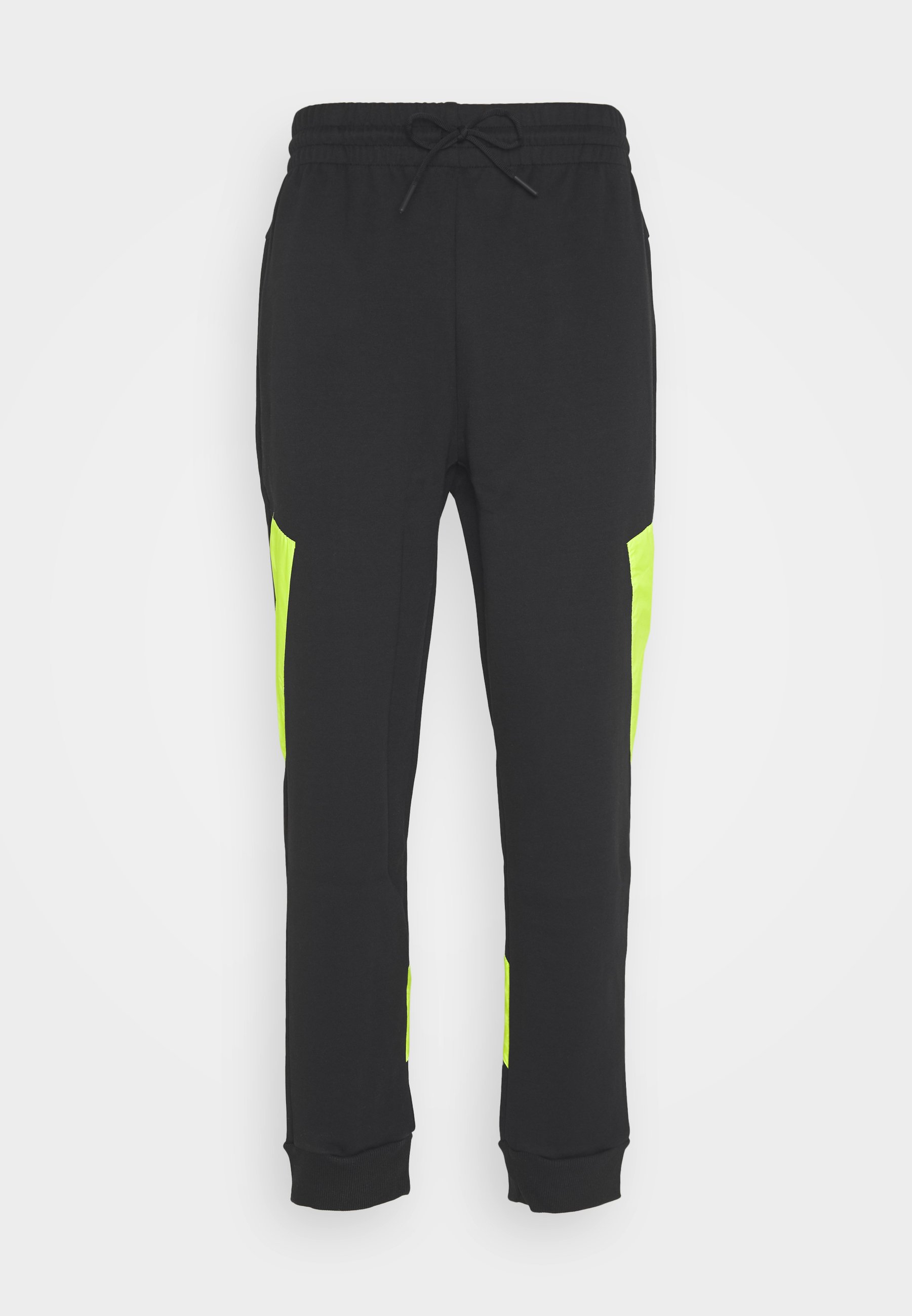 neon green adidas pants