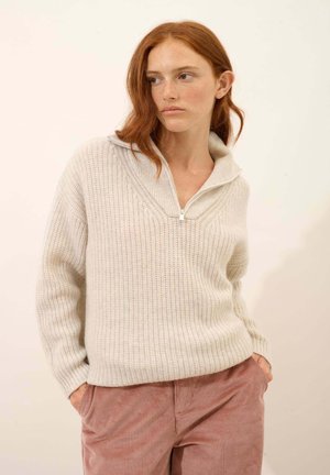 Strickpullover - heather pearl grey
