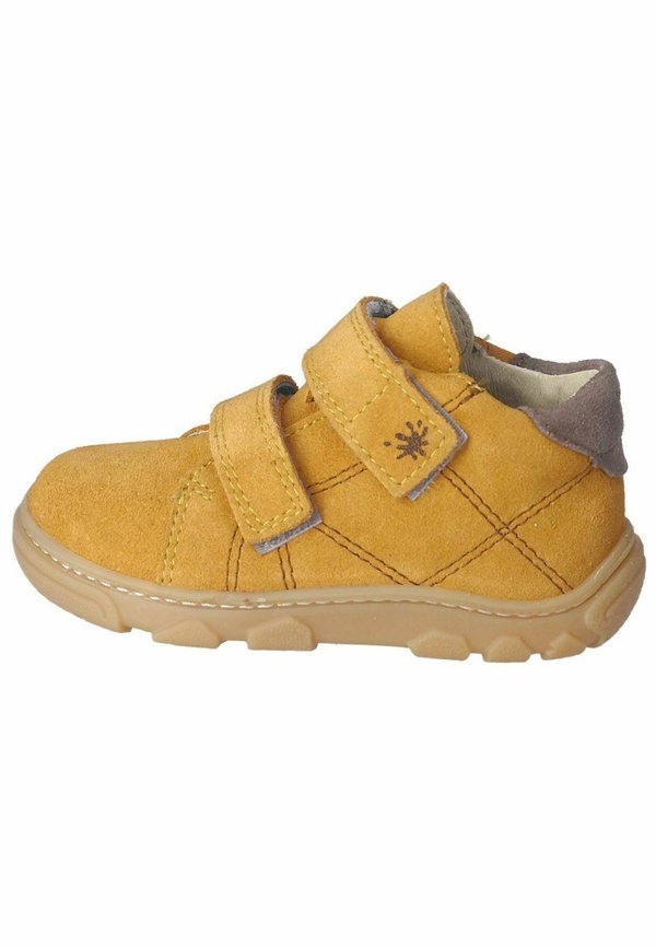 Lauflernschuh – mustard braun