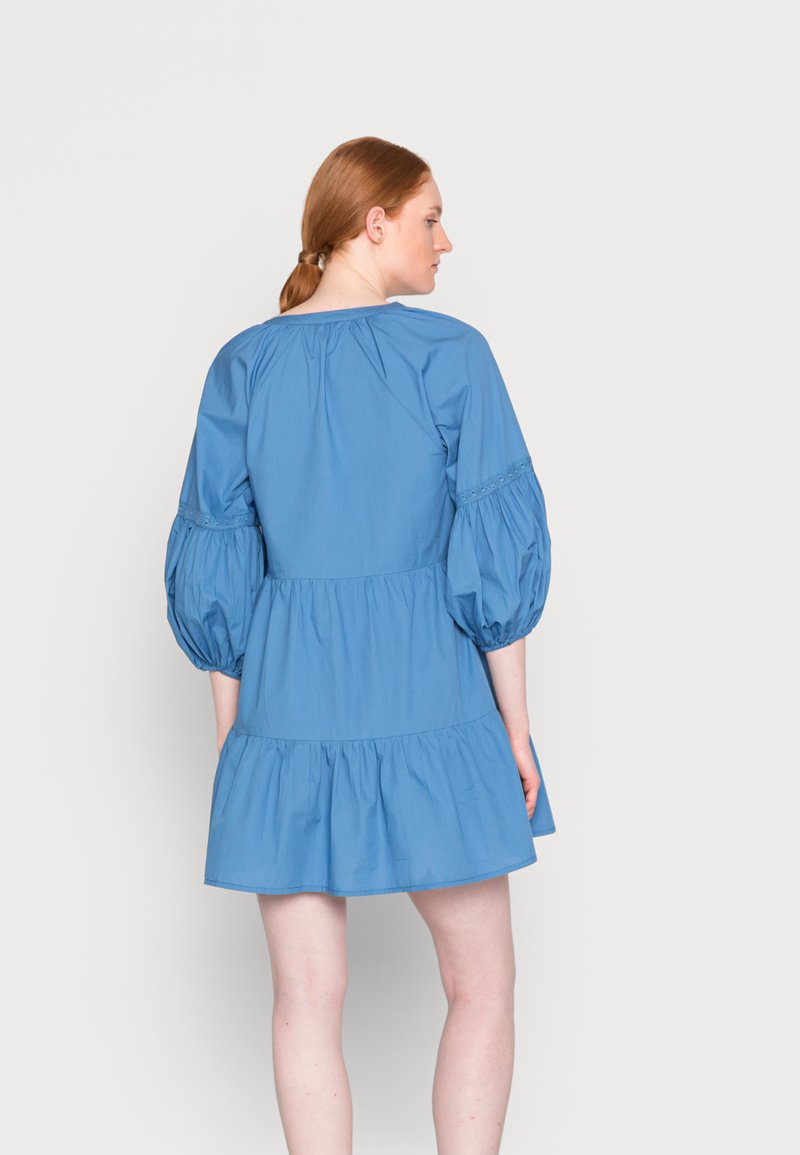 Damen Freizeitkleider | Springfield VESTIDO CORTO Freizeitkleid medium blue/blau - KN33099 Damen Freizeitkleider | Springfield VESTIDO CORTO Freizeitkleid medium blue/blau - KN33099
