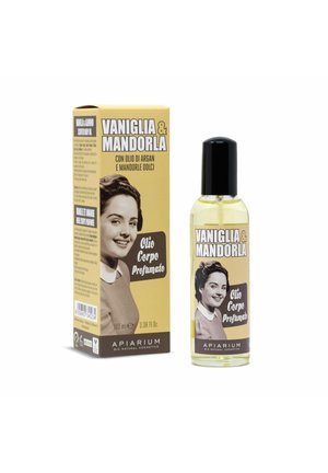 VANILLA AND ALMOND SCENTED BODY OIL 100ML - Olio corpo