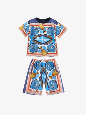 Monnalisa WINNER BOY SET - Nyomott mintás póló - multicolor
