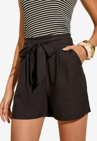 Friends Like These REGULAR FIT - ELASTICATED WAIST - Šortky - black