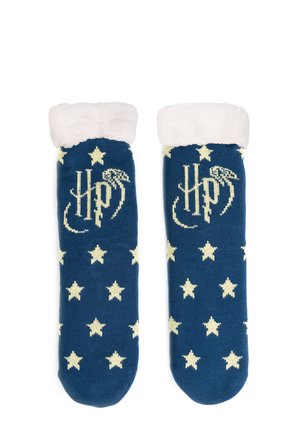 STERNE KUSCHELSOCKEN - Socks - blau
