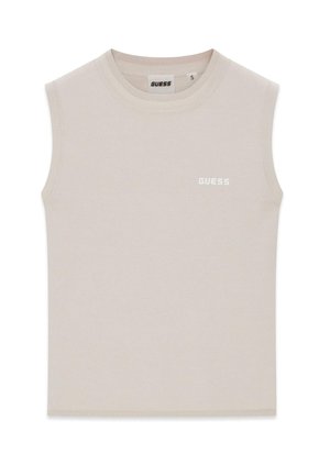 Guess, ÄRMELLOSES PULLOVER-TOP - Débardeur - beige