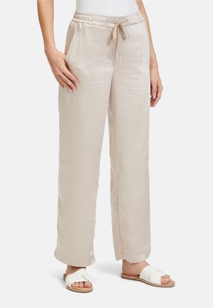 Betty & Co GERADER SCHNITT - Trousers - beige