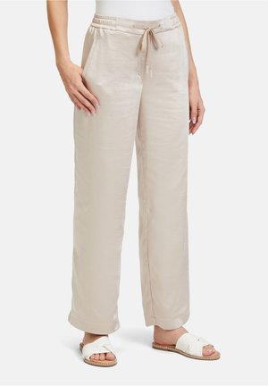 GERADER SCHNITT - Pantalon classique - beige