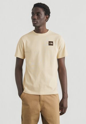 EVOLUTION BOX HALF DOME REGULAR SHORT SLEEVE TEE - Βασικό μπλουζάκι - desert stone