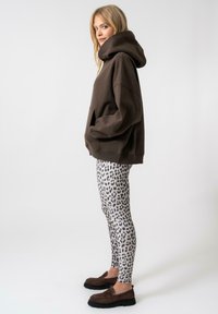 OH APRIL Mikina s kapucňou - deep brown