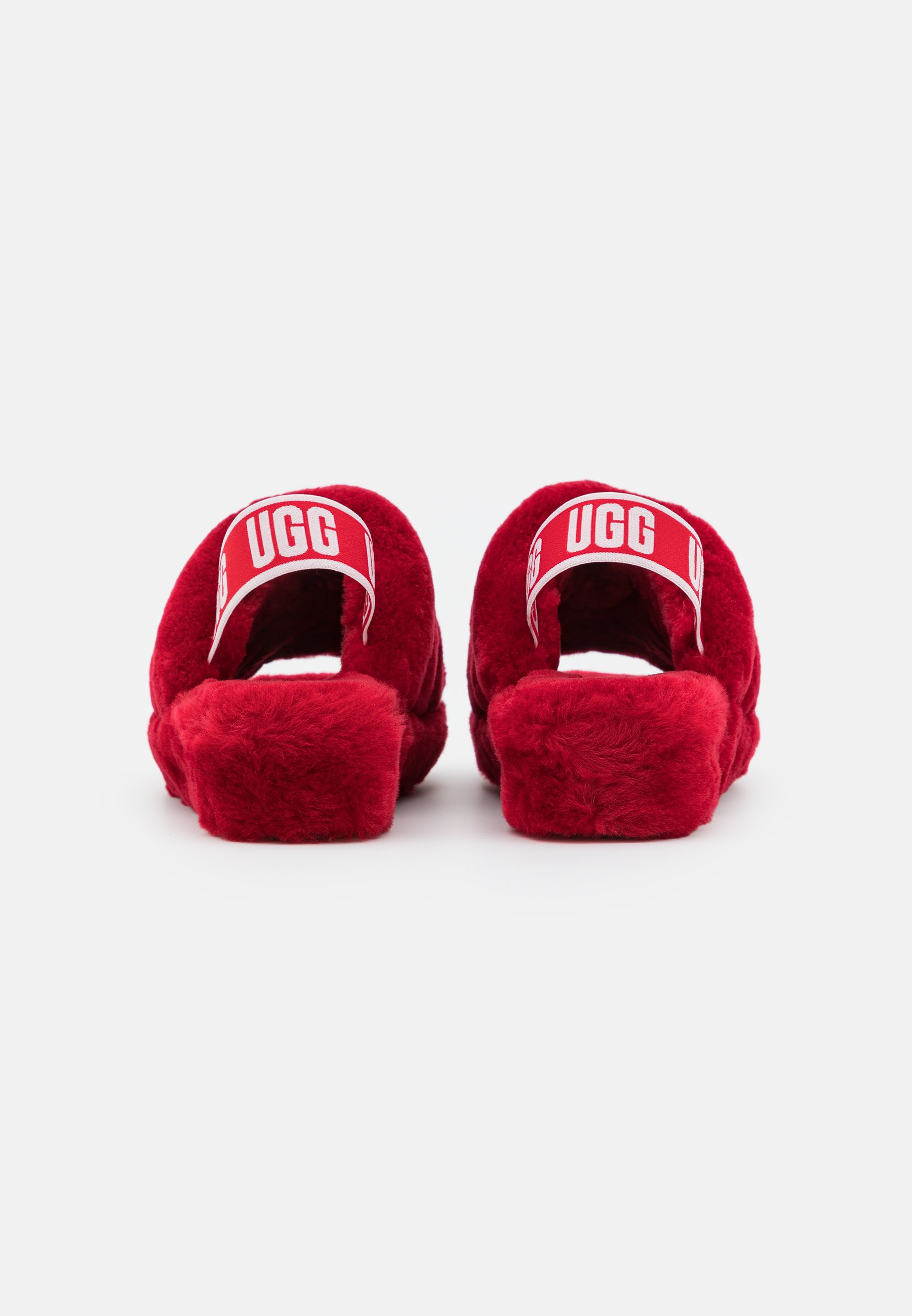 Red infant ugg slides Outlet